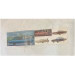 Liten ovanlig försäljningsbroschyr 20x9cm Oldsmobile 1963 16 sidor
