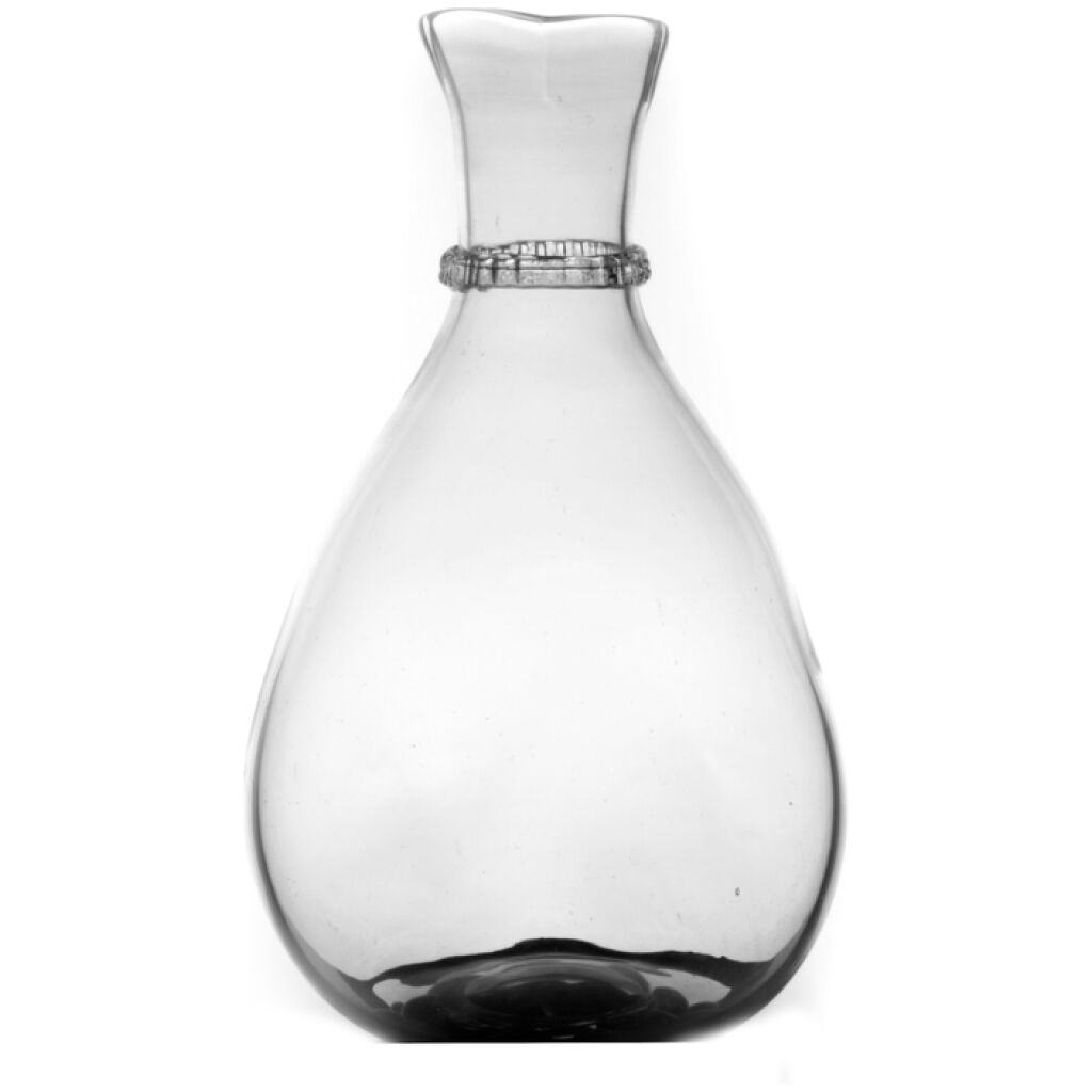 Vacker handblåst vas, läcker design