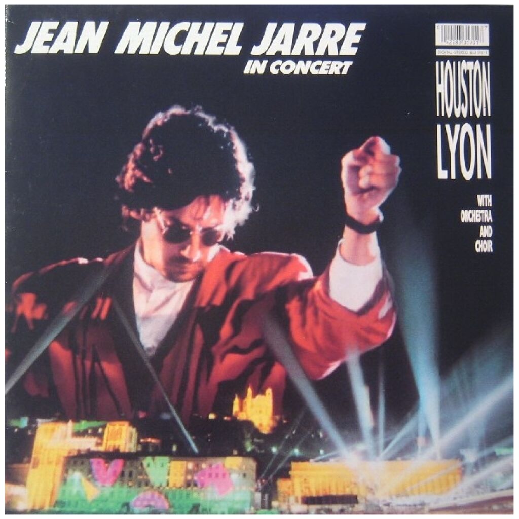 Jean Michel Jarre* - In Concert / Houston-Lyon (LP, Album, Gat)