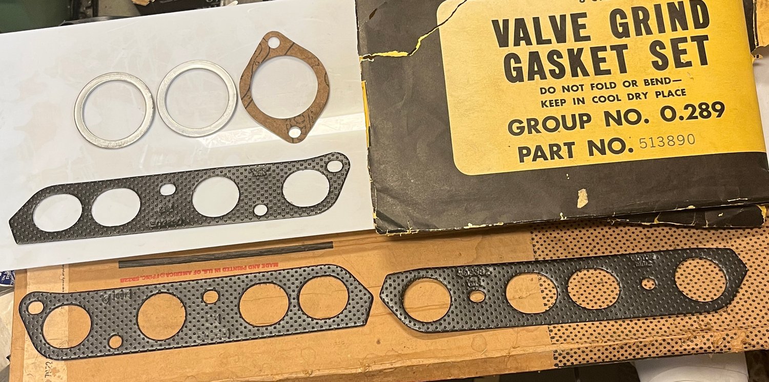 Topplockspackning set 8-cyl Pontiac 1950-1954 , GM gr.0.289 513890