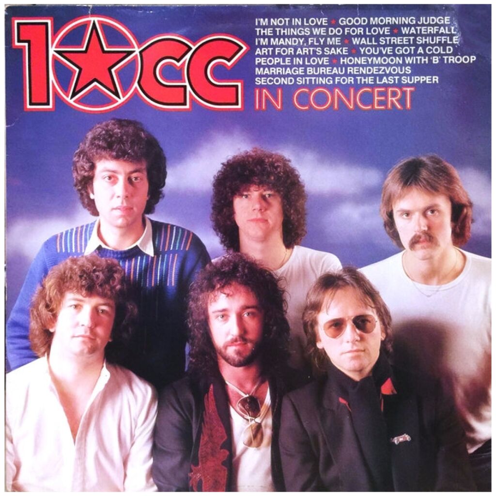 10cc - 10cc In Concert (LP, Album, Abr)