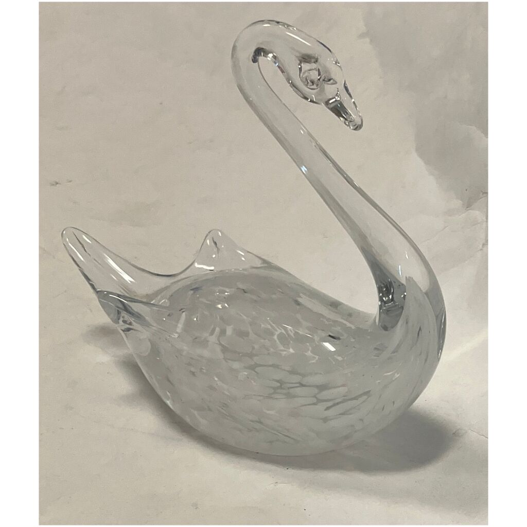 Figurin svan 17x17x8cm ,