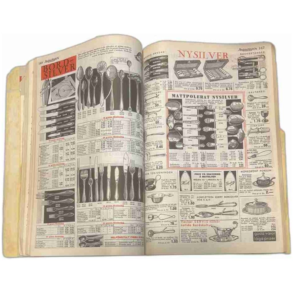 Sommaren 1936 Åhlén & Holm AB Stockholm katalog nr 11 OS i Berlin WWII 332 sidor
