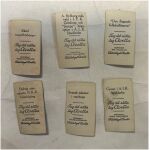 6 Samlarkort 1930-talet Cloetta som låg i tablettasken Alfa NKK Norrköping AIK IFK Göteborg
