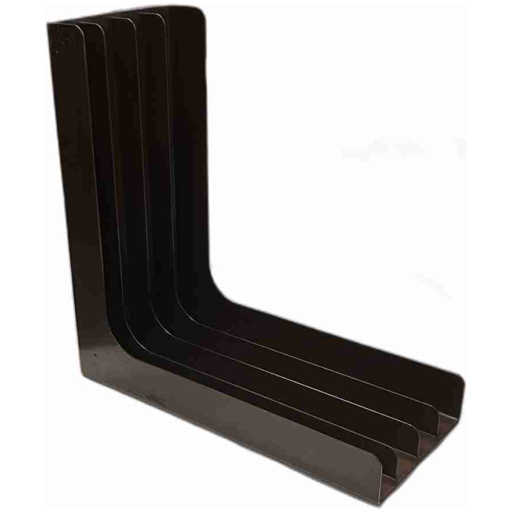 Skivställ LP-skivor mörkbrun plast retro vintage Gustavsberg 1129