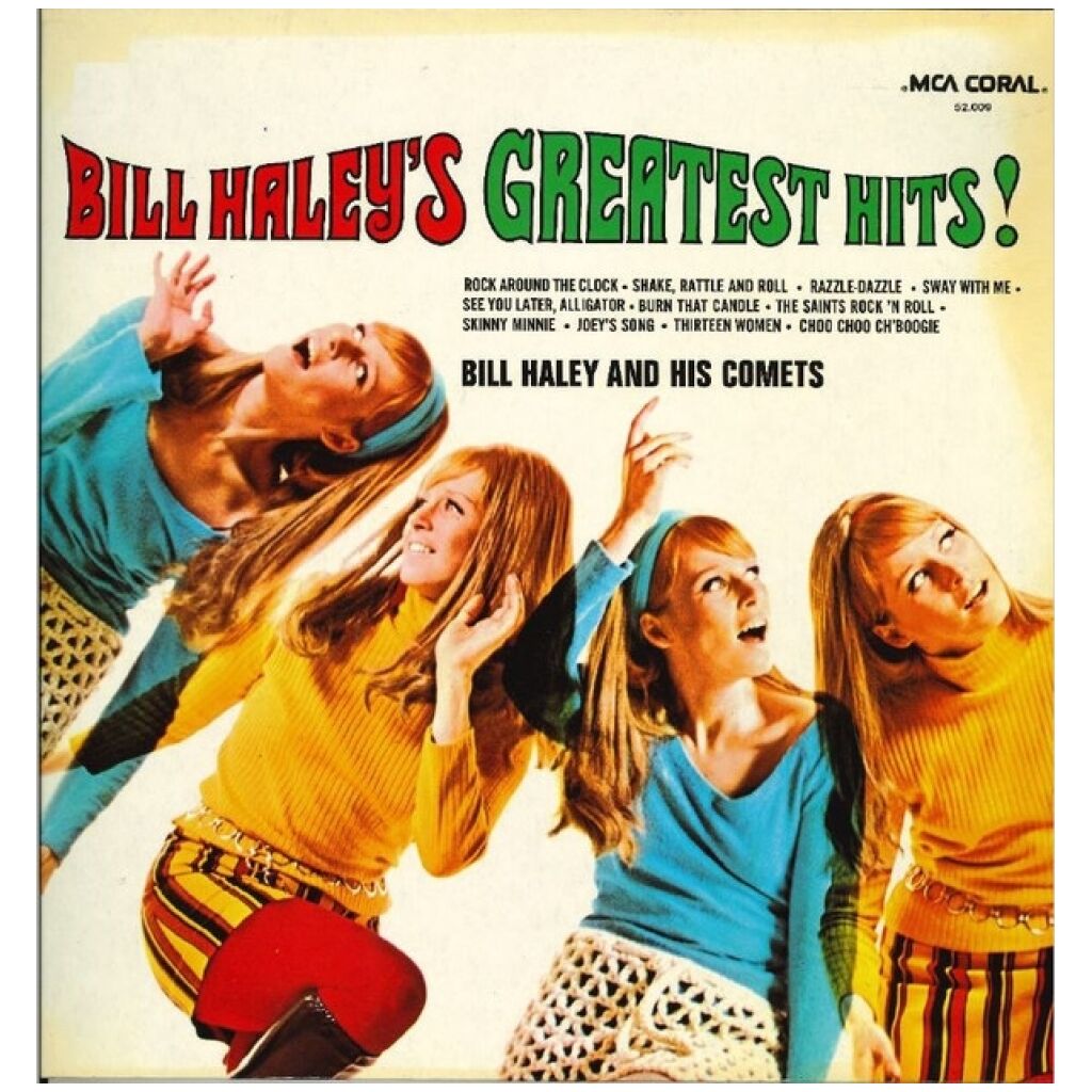 Bill Haley And His Comets - Bill Haleys Greatest Hits! (LP, Comp, RE)>