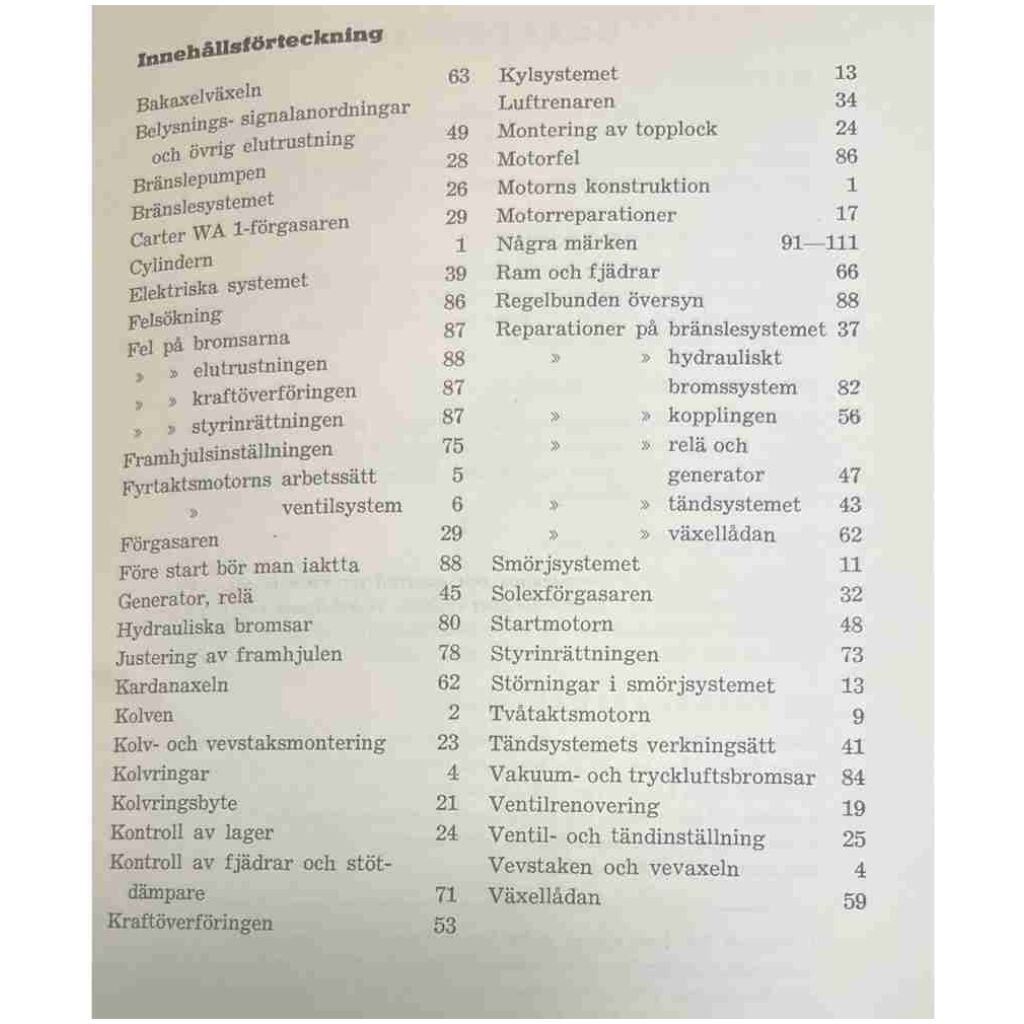 Bilen Brevskolan Tord Lindberg 111 sidor