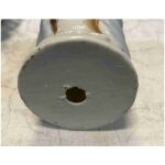 Figurin porslin kvinna med mandolin kolonial handmålad i Japan 15x7,5x7,5cm