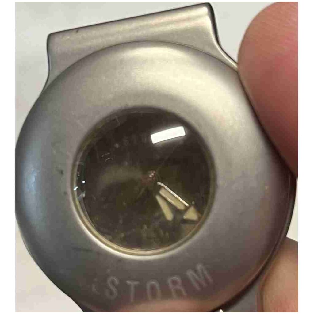 Armbandsklocka Storm Microcamera Shutter i rostfritt stål 18cm lång nr:1374971