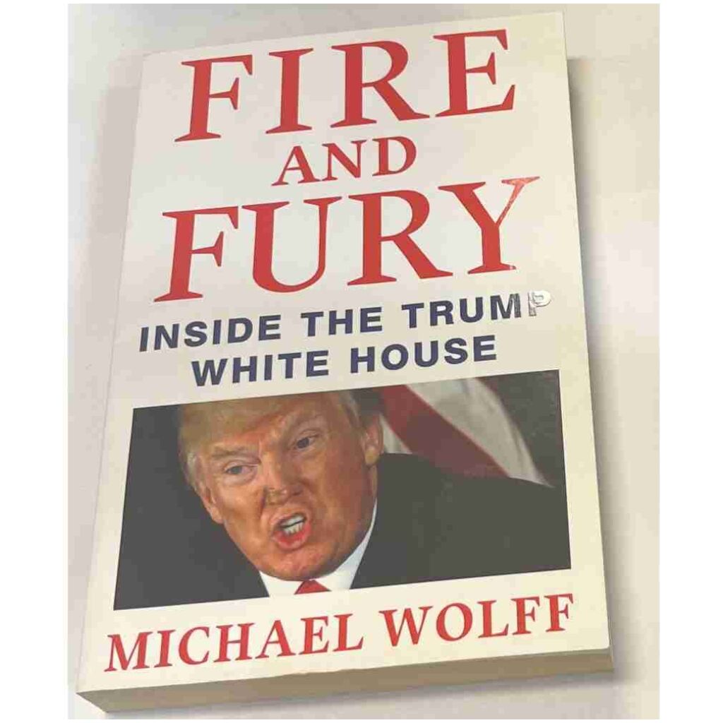 Fire & Fury inside the Trump white house - Michael Wolff 321 sidor