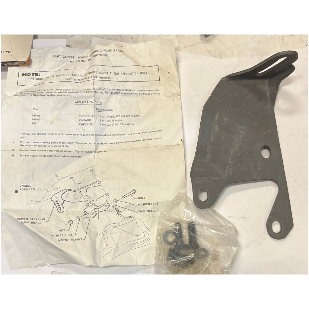 Servopumpsfäste Chevrolet 283-307-327 1965-68 nr 2278