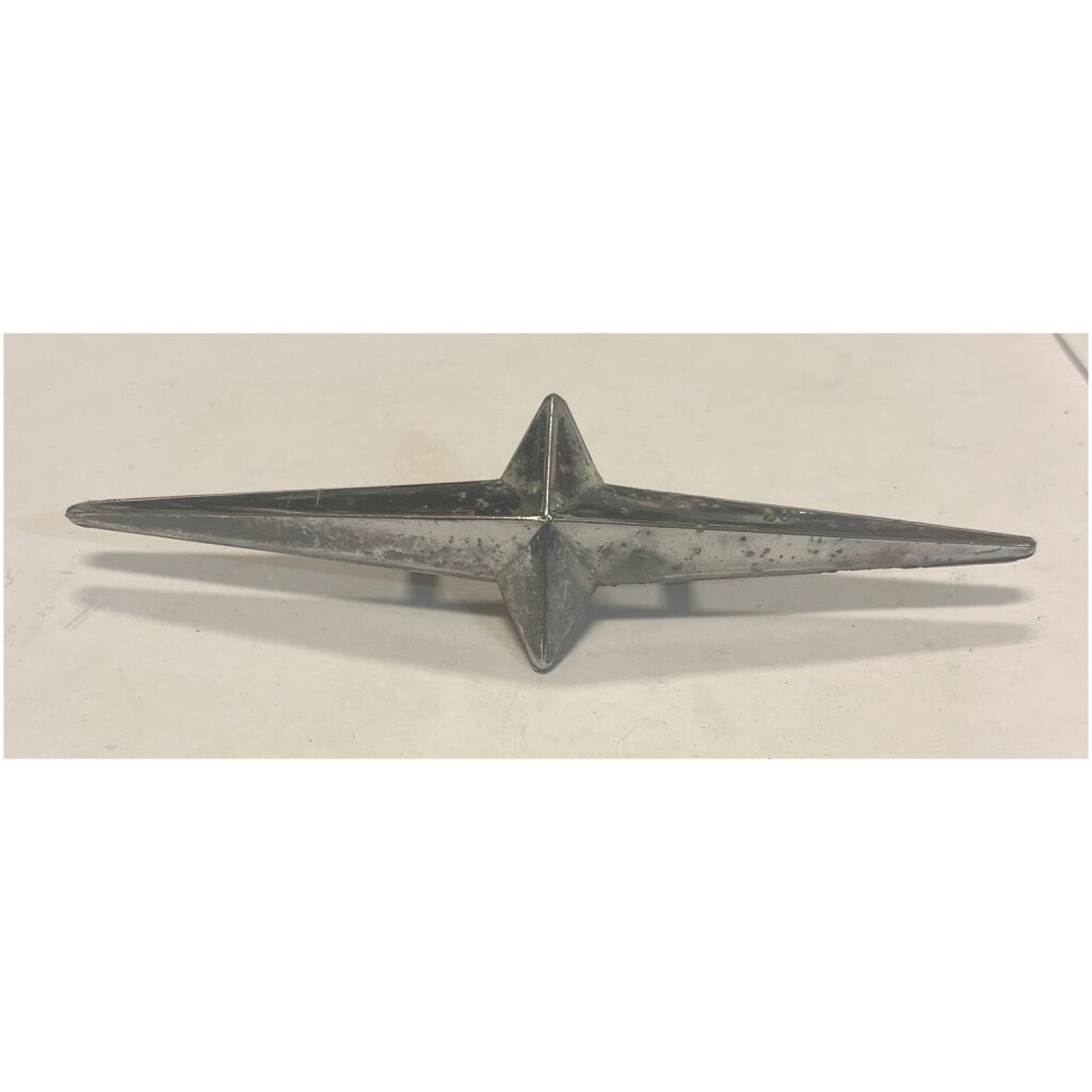 Emblem bakskärm stjärna Pontiac Star Chief 1959 , GM 4776825 begagnad
