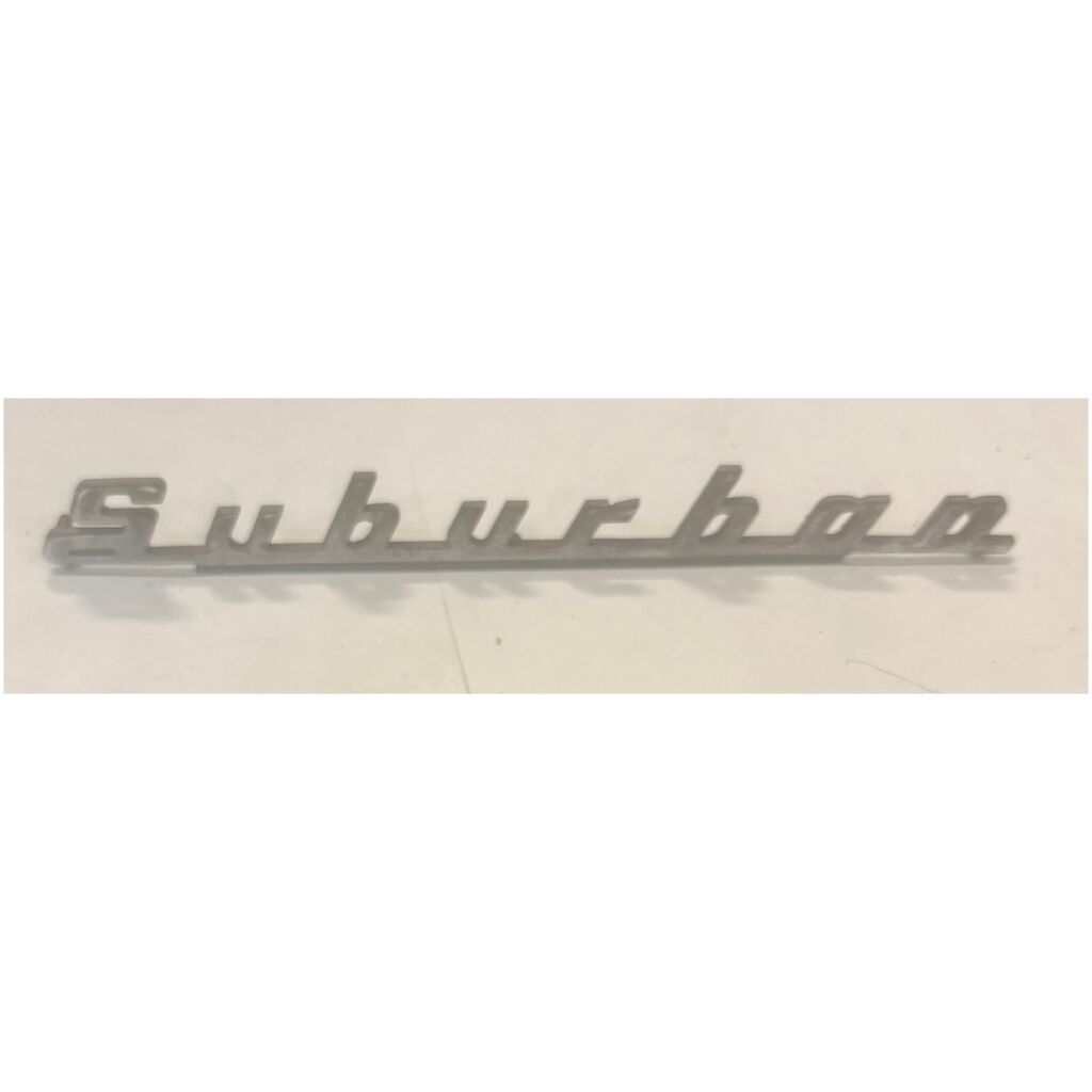 Emblem framskärm Plymouth Suburban 1950 begagnad