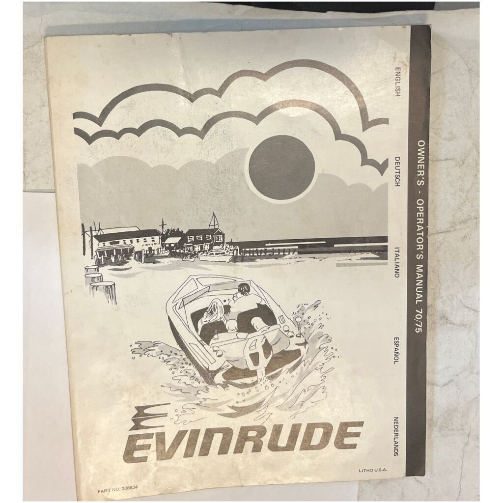 1980 Evinrude instruktionsbok 30 sidor