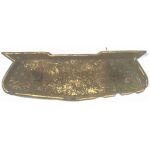 Emblem bowtie bakskärm Chevrolet Bel Air 1955-1956 GM 3725209 begagnad