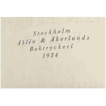 Hjalmar Bergmans jubileumsupplaga Flickan i frack & Lotten Brenners ferier 1934