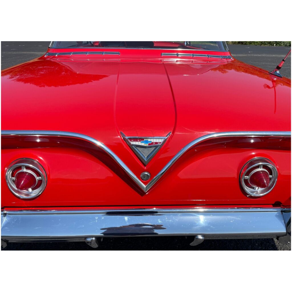 Emblem baklucka 1961 Chevrolet Bel Air Impala 3779728