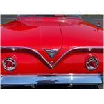 Emblem baklucka 1961 Chevrolet Bel Air Impala 3779728
