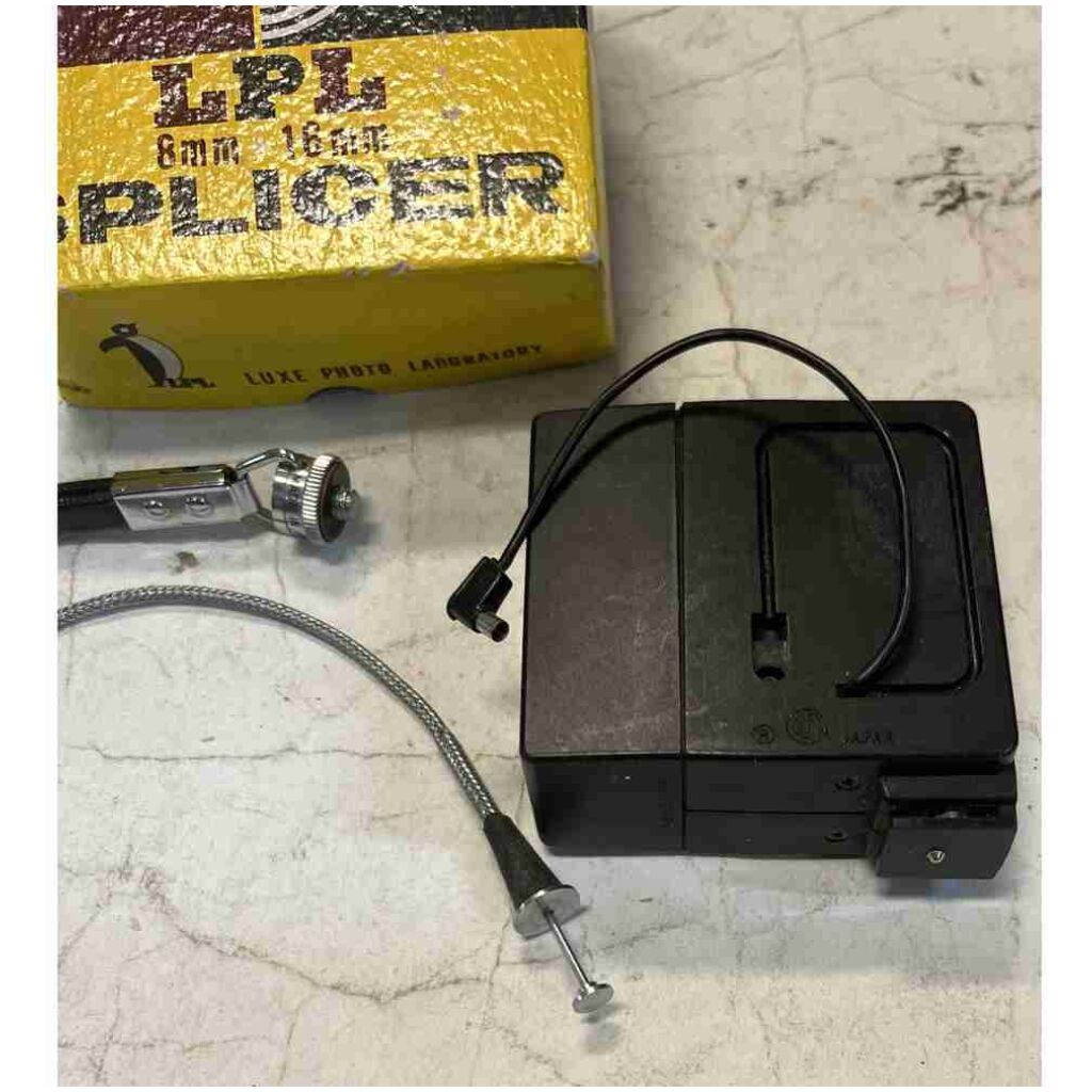 Sunpak auto 20 kamerablixt zoom LPL Splicer 8mm 16mm luxe photo laboratory Japan
