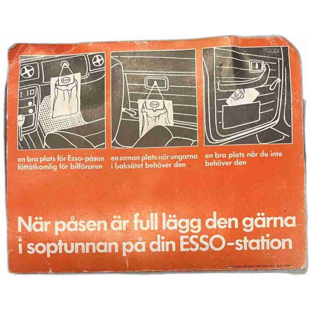 ESSO - påsen 150skräppåsar oanvänt