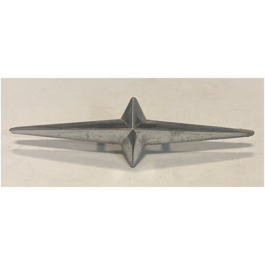 Emblem bakskärm stjärna Pontiac Star Chief 1959 , GM 4776825 begagnad