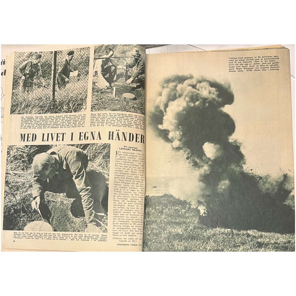 Teknikens Värld nr 14 1951 36 sidor begagnad