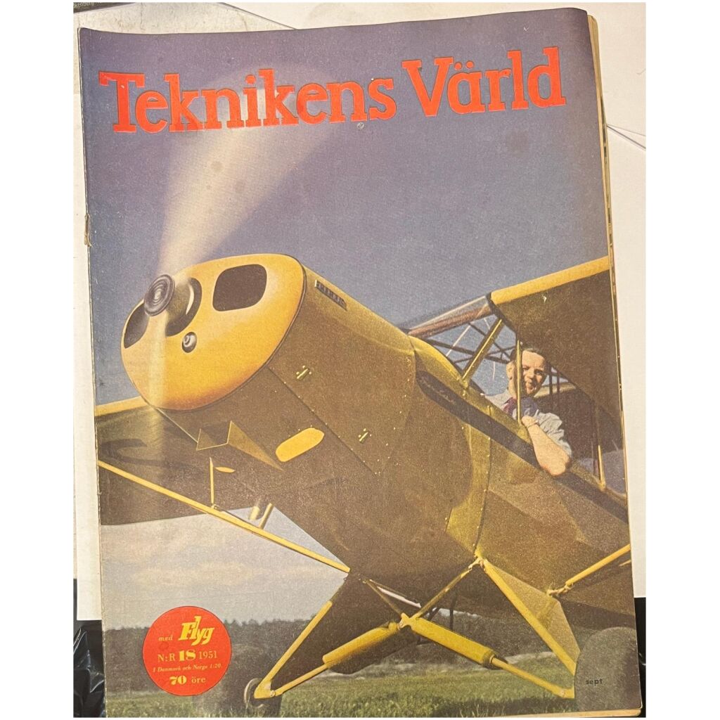 Teknikens Värld nr 18 1951 36 sidor begagnad