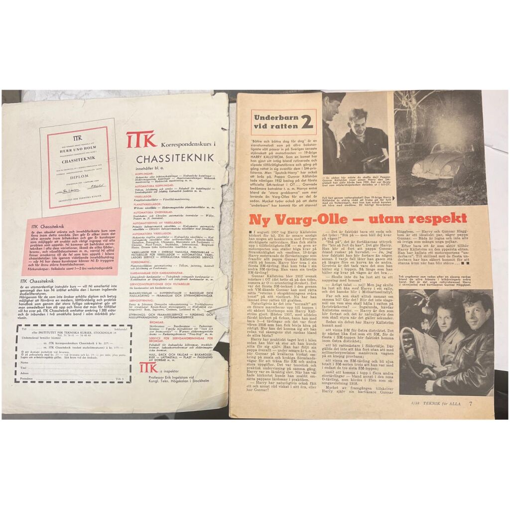 Teknikens Värld nr 3 1959 36 sidor begagnad