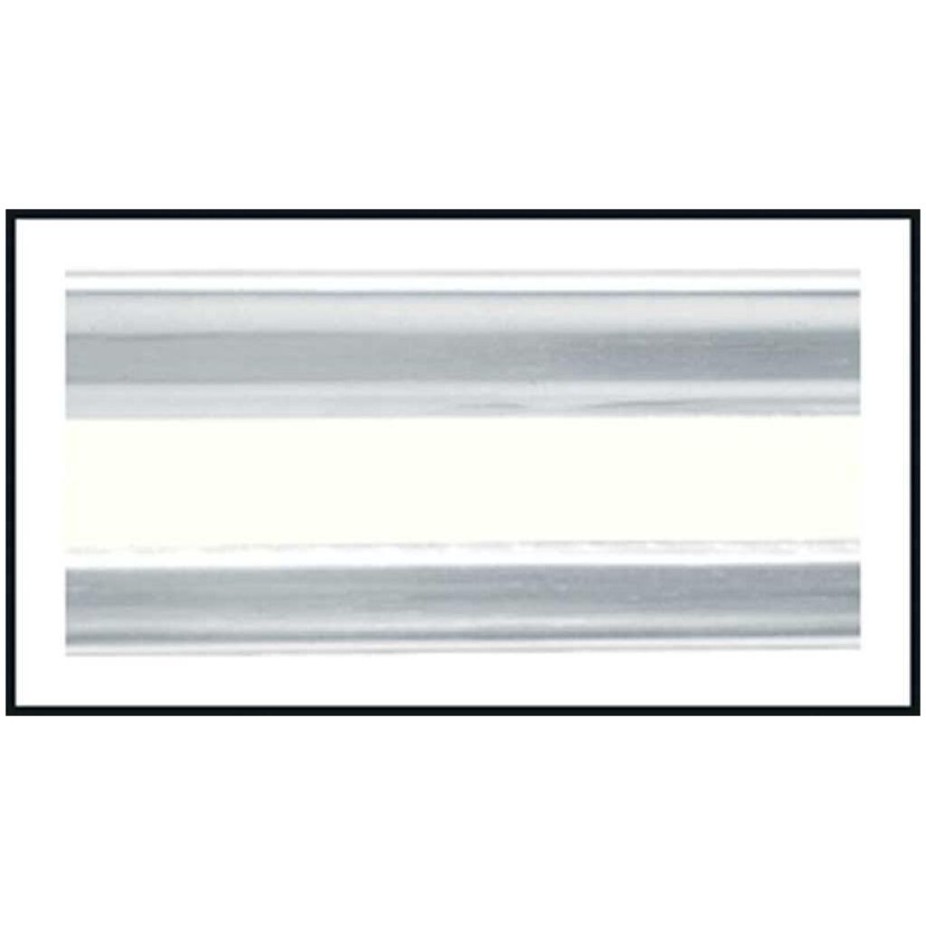 1962 Impala / Full Size 6 Piece White Body Side Molding Set (Without Clips)
