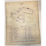 Reservdelshäfte Evinrude 50hp 1971 utombordare eng 20 sidor begagnad