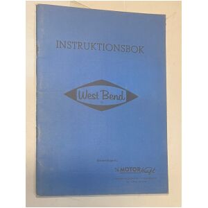 Instruktionsbok West Bend 3,5-45hk utombordare svenska 33 sidor