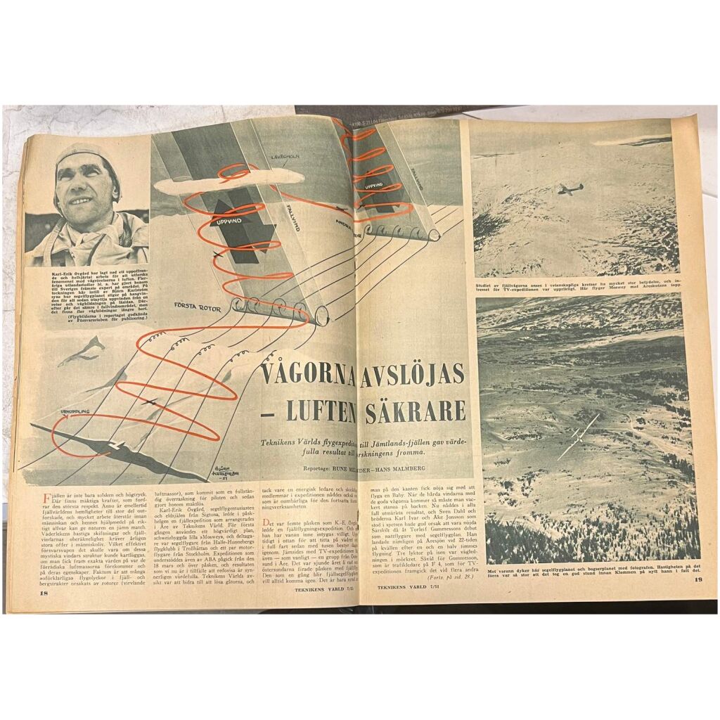 Teknikens Värld nr 7 1951 36 sidor begagnad