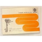 Instruktionsbok Suzuki utombordare DT70-DT100 svensk 37 sidor begagnad