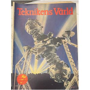 Teknikens Värld nr 10 1951 40 sidor begagnad