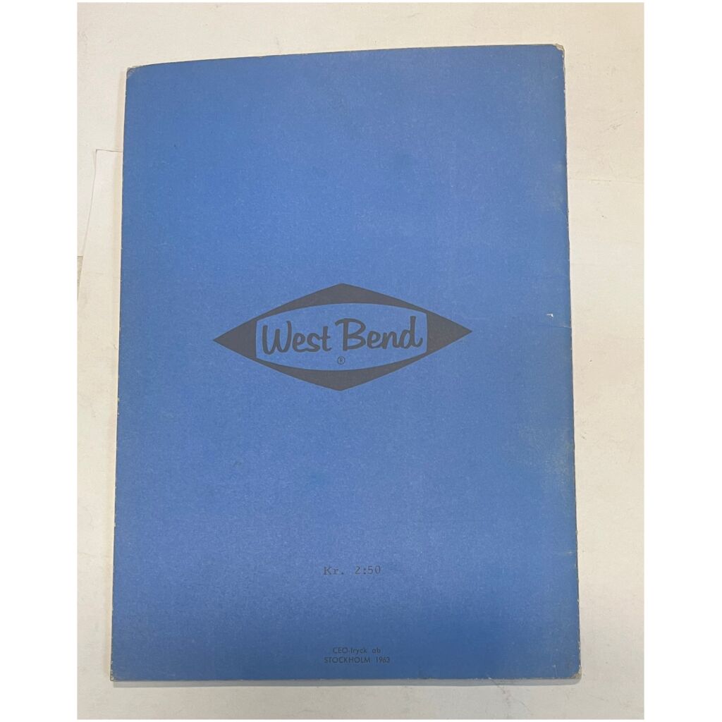 Instruktionsbok West Bend 3,5-45hk utombordare svenska 33 sidor