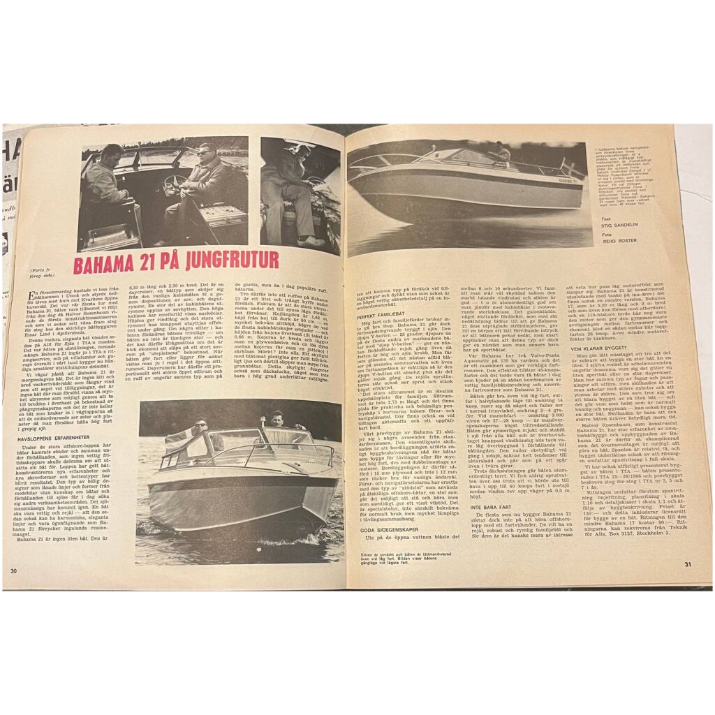 Teknik för alla nr 15 1967 52 sidor begagnad