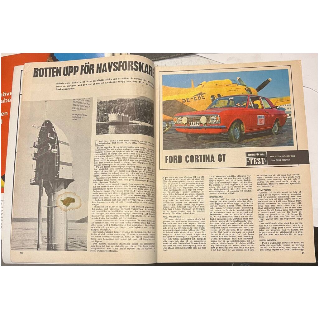 Teknik för alla nr 12 1967 52 sidor begagnad