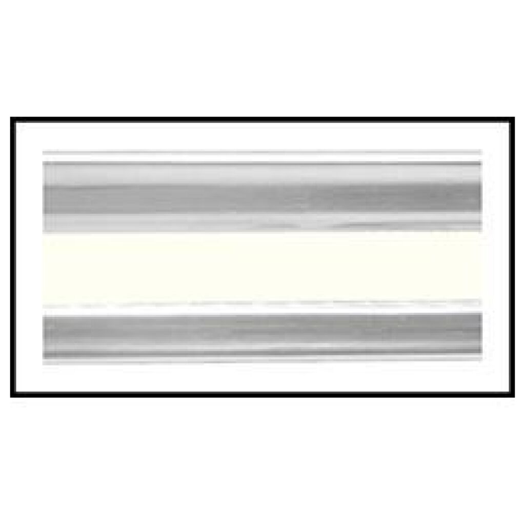 1962 Impala / Full Size 6 Piece White Body Side Molding Set (Without Clips)
