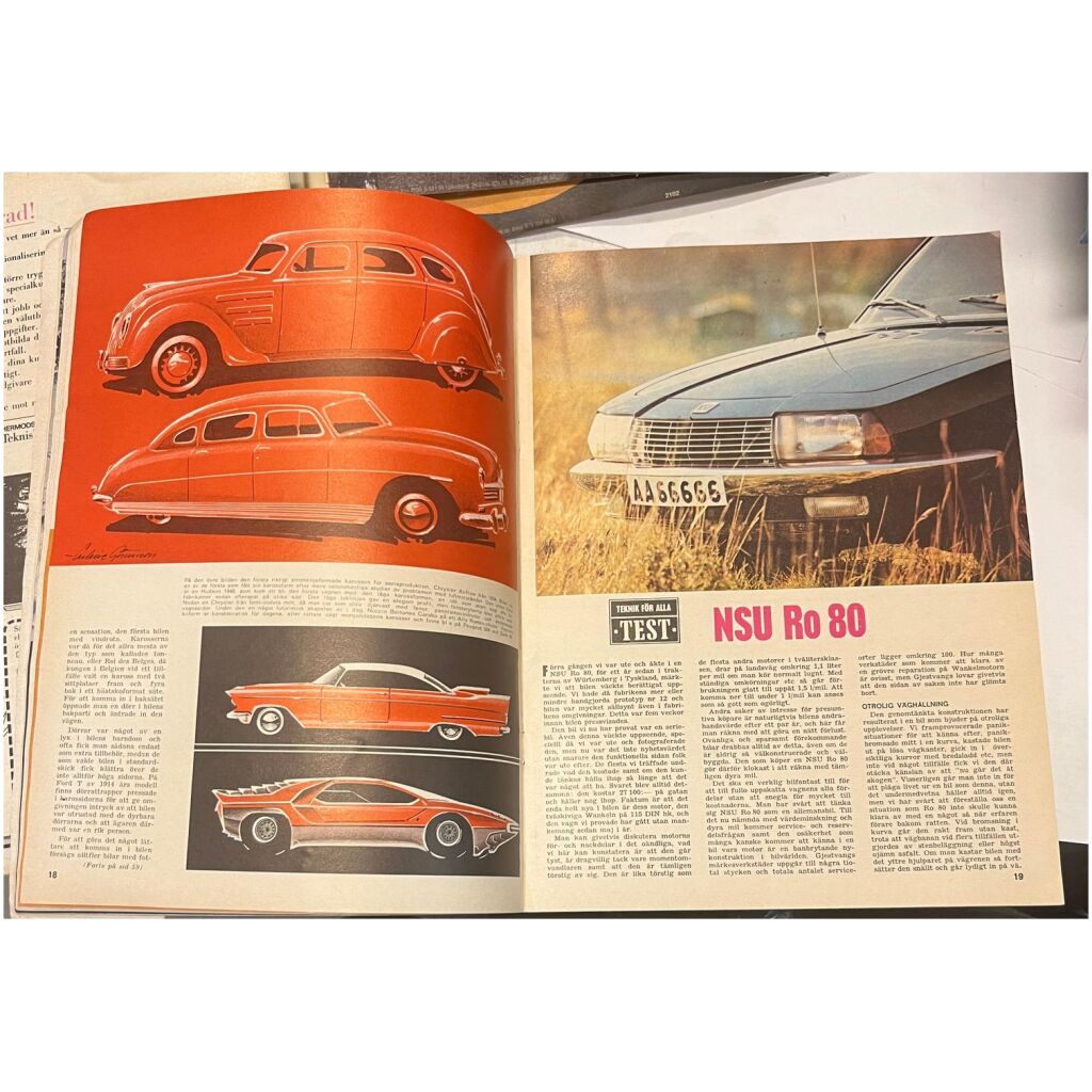 Teknik för alla nr 25-26 1968 64 sidor julnummer begagnad
