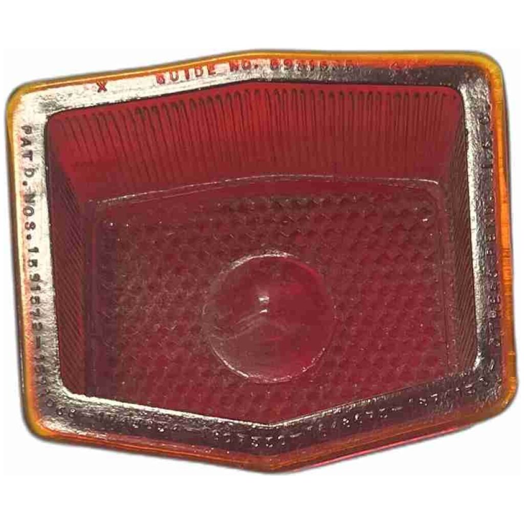 Bakljusglas Buick 1941-1947 GM 5931535 Stimsonite Guide R2 NOS