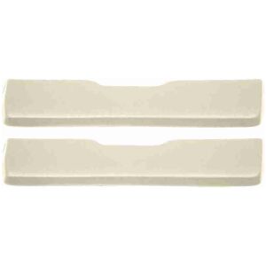 Armstöd övre delar "madrid" beige 1 par 1965-67 2dr Chevrolet Oldsmobile Pontiac