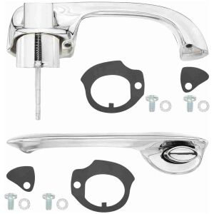 Handle Set, Outside Door, 1959-60 Cadillac, 2dr Coupe/Convertible