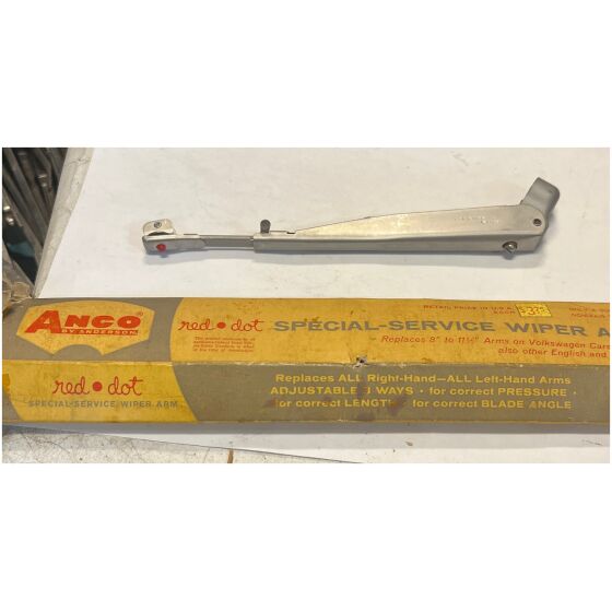 Torkararm red dot justerbar 8"-11,5" Anco VW samt engelska & europeiska bilar
