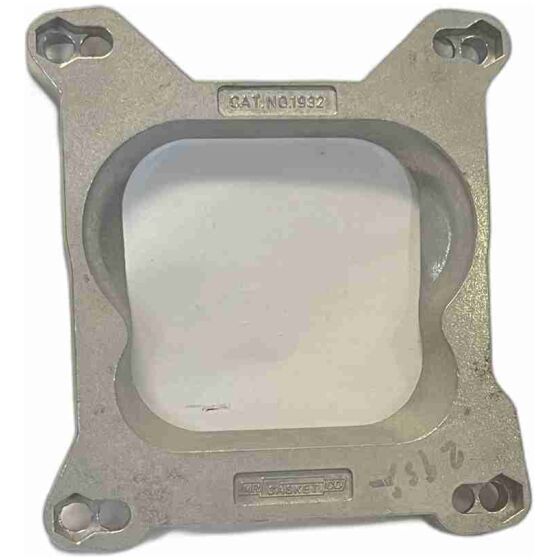 ADAPTERPLATTA 0,75" 15x16,5cm FÖRGASARE HOLLEY EDELBROCK TILL QUADRAJET