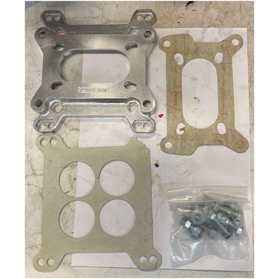 Adapterplatta Spacer 2-4ports Square Bore 25mm , Proform SAP-66252