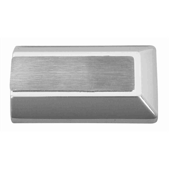 End Caps, Door Pull, 1970-77, Chrome