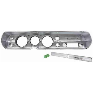 Dash Chrome Kit, 1965 Chevelle SS W/O A/C, komplett