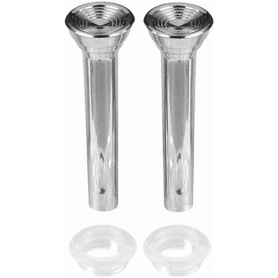 Knob/hylsa, dörrlås, 1961-67, Chrome