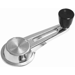 Handle, Window Crank, 1964 Chev/El Cam/Cut/1961-64 Sky/1963-64 Riv, Black Knob