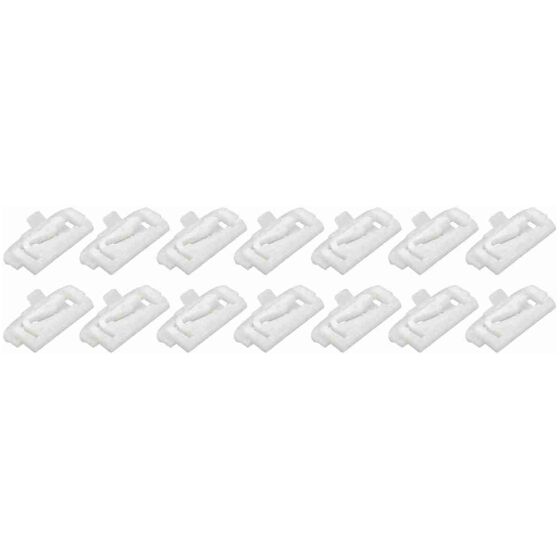 Front Windshield Clip Kit, 1978-88 EC/MC/Mal, 14 st